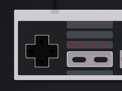 NES-Controller - Retro-Style 8 bit controller nes nintendo retro texture