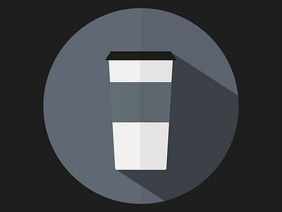 Take away coffee cup icon