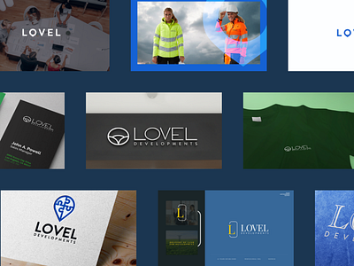 Lovel Developments Logo ideation branding logo