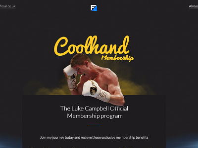 Sports membership boxing campbell coolhand login luke membership system website