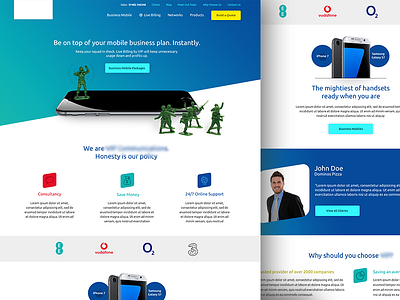Business Mobile / Unused Homepage business business mobile concept homepage mobile ui ux