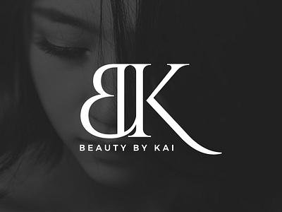 Beauty by Kai logo beauty logo type