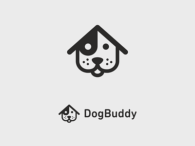 Dogbuddy animal brand buddy dog dog sitters dogbuddy home home dog boarding house logo logotype pet