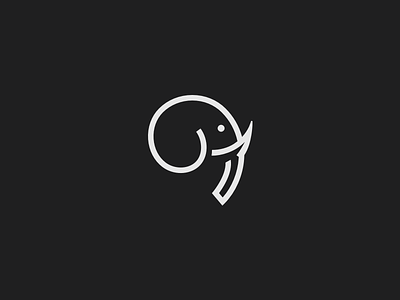 Elephant animal elefante elephant icon logo symbol