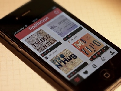 iPhone App Findthetype