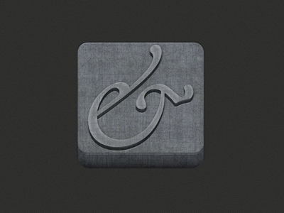 Icon findthetype app findthetype icon ios texture