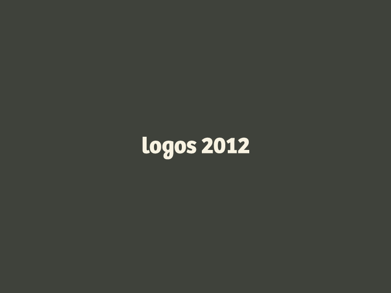 Logos 2012 2012 brand logo logotipo logotype