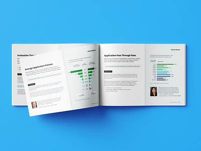 Tech Recruiting Report adobe book booklet brand branding brochure chart dashboard data dataviz design flyer graphic infographic pdf print print design report reports and data research