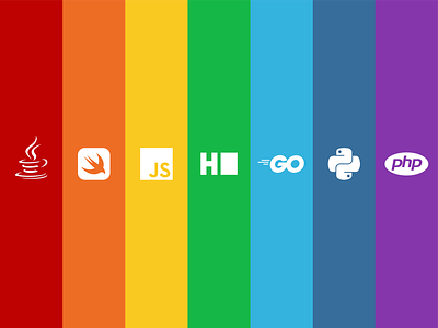 Celebrating Pride with Developers 2020 adobe branding coders coding design developers diversity gender graphic design happy illustrator javascript lgbtq logos pride programming python rainbow