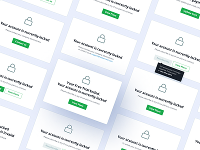 Modal design for locked users buttons case study component design design system dialog figma locked accounts modal popup portfolio product design shadow ui user dialog user interface ux variant