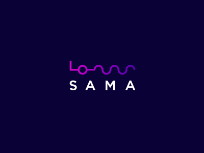 Sama Brand Identity animation arabic arabic calligraphy arabic design arabic font arabic logo arabic typography blue branding branding and identity branding design corporate identity corporate identity design gradient illustrator logotype purple typography ui vector