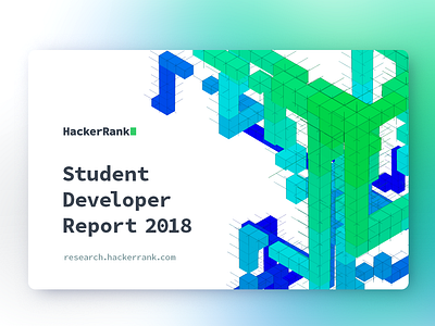 Student Developer Report - HackerRank animation booklet charts data data design data viz hackerrank infografia interaction interactive design print report research uidesign ux webdesign website