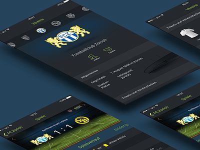 soccer app detail application ios iphone mobile