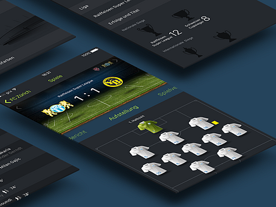 soccer app detail application ios iphone mobile