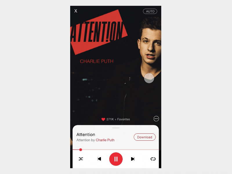 Music Player UI