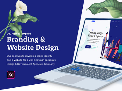 Devdesign Agency UI Template Free Download by Dev Design Studio on Dribbble