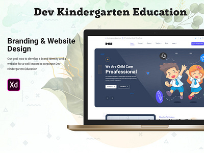 Dev Kindergarten Education Template Download