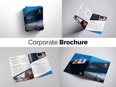 Corporate Brochure awesome branding brochure business corporate exclusive modern simple