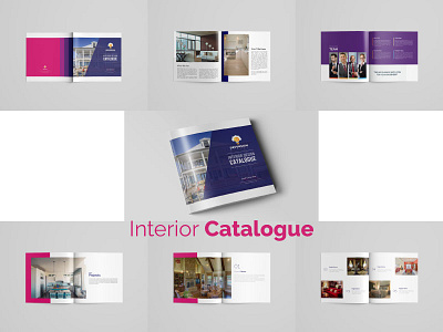 Interior Catalog awesome branding business catalog cotalogue exclusive corporate interior modern simple