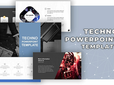 PowerPoint  Techno-Template [PPTX]