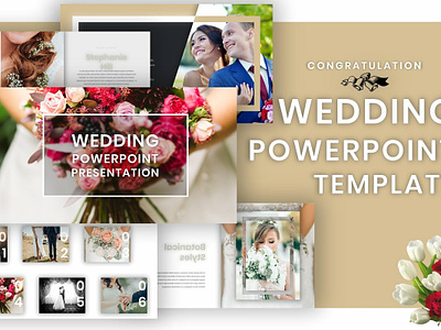 PowerPoint Wedding Template [PPTX] analysis business charts company creative gallery infographic marketing media minimal modern powerpoint ppt pptx presentation process slides template templates timeline