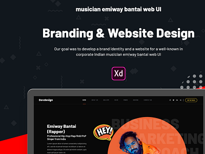 Free Download Musician Emiway Bantai web UI