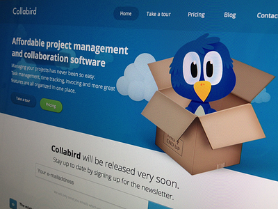 Collabird Website collaboration management project software