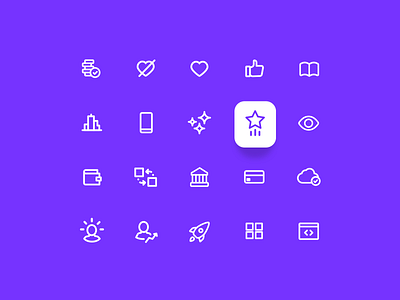 Simple icons 😍 design fintech hanateh icon iconography paysend simple sketch star ui design vector