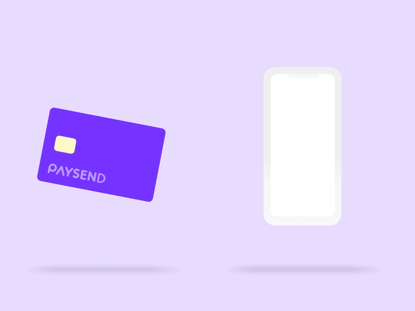 Contactless payments 💳📲 2d after effects animation app contactless design explainer fintech flat design hanateh illustration logo mobile money motion graphics payments paysend phone simple ui