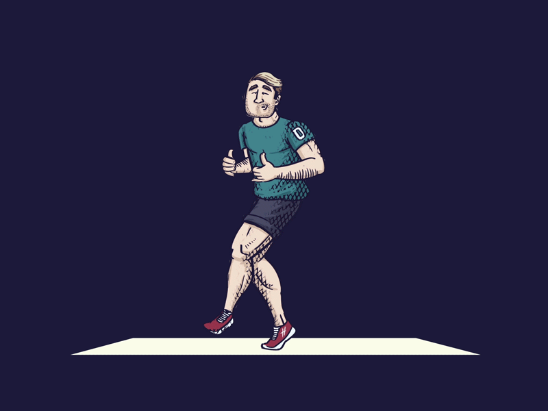 #RunningManChallenge 2d adobe after aftereffects animation character gif grit hanateh illustration motion rnb simple