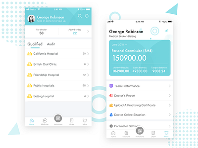 Business Audit App by Ruby Lu on Dribbble