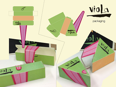 vioLa - Packaging branding packaging viola