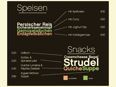 vioLa - menu (inside)