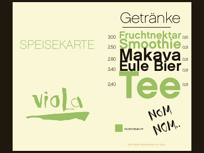 vioLa - menu (outside)