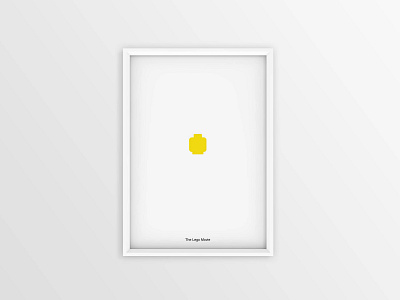 Minimal Movie Poster_The Lego Movie