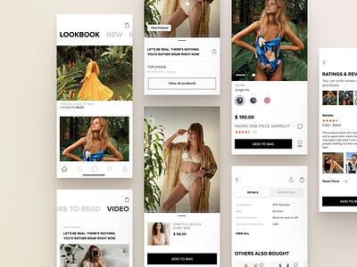 InstaShop app application concept design design studio inspiration instagram ios minimalism mobile mobile design online shop product responsive review shop store ui user experience ux