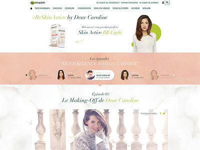 Garnier Skin Active garnier interface skin active web wip