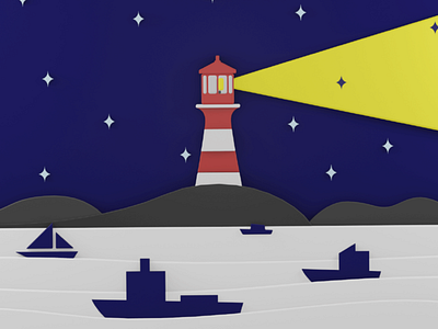 Lighthouse Illustration