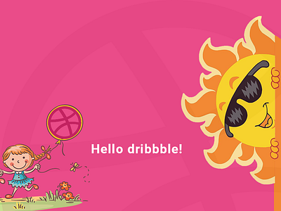 Hello Dribbble ! awesome shot debuts design dotthemes dribbble invitation frist shot hello dribbble invite new idea new shot