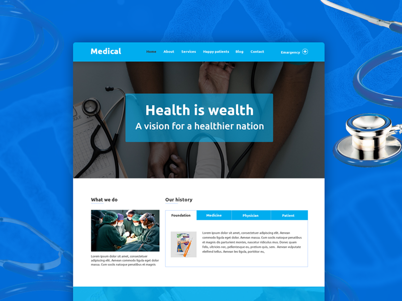 Medino – One page Medical PSD Template - Freebie pharma health medical freebee free psd free-template free-download free freebies psd-freebie psdfreebies freebie