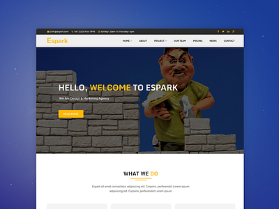Espark - Onepage Multipurpose Bootstrap Template