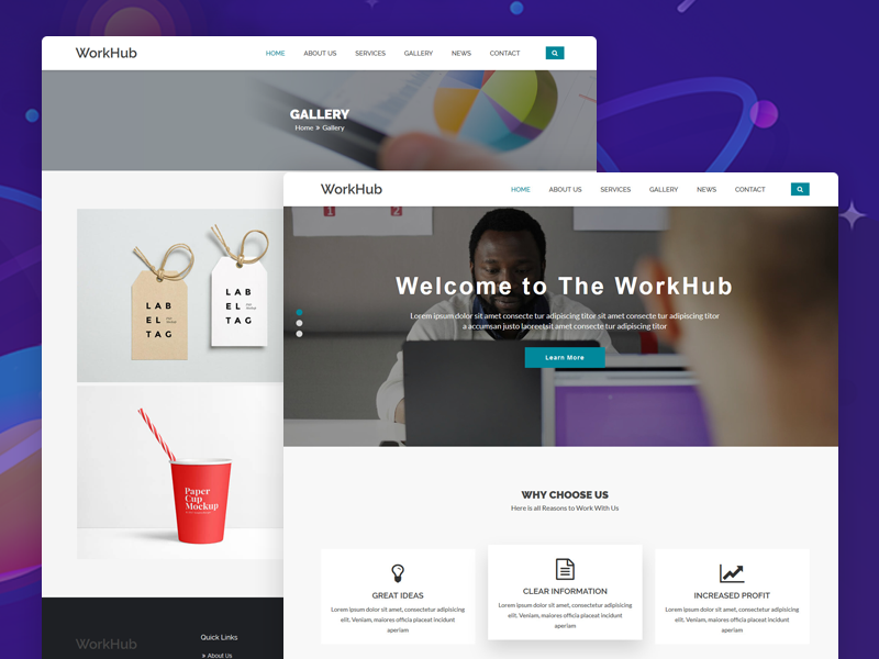 WorkHub – Business HTML5 Template business html template consulting business template consulting html template corporate html template ecommerce html template finance html template marketing html template portfolio html template personal html template service template minimal html template multipurpose html templete