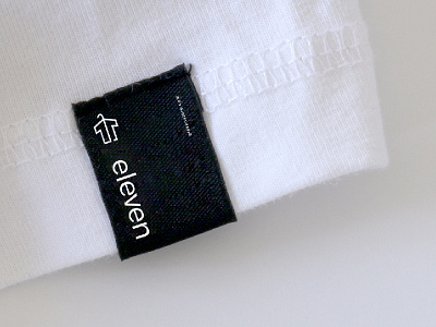 eleven - mockup brand branding clothes clothing ecommerce eleven logo logo design mockup tshirt