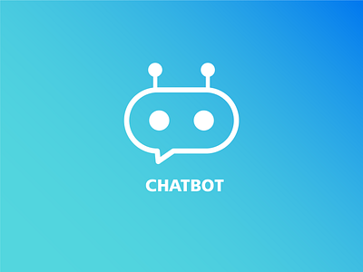 Chatbot bot chat chatbot color design icon logo