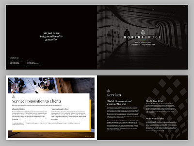 Corporate Brochure brochure design corporate brochure layoutdesign spreads typography