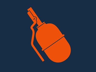Grenade grenade icon pictogram