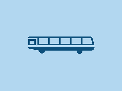 Bus business challenge icon pictogram transport