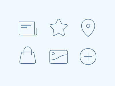 Gentle icons