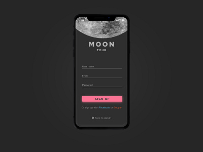 001 Daily Ui Sign Up