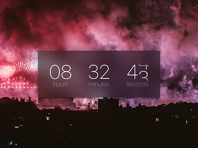 DailyUI #014 Timer UI Concept countdown daily ui dailyui timer